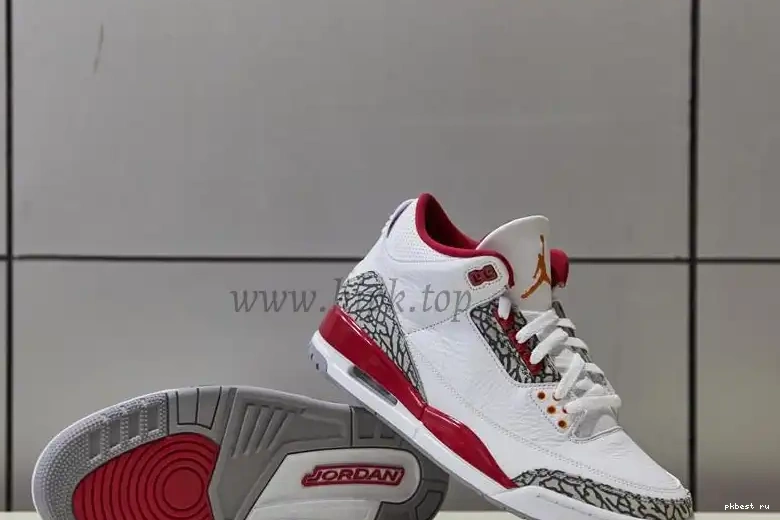 3 ship Pk materials retro air ready retail Red God jordan to Cardinal 0514